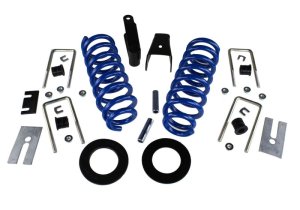 Ford F-150 Suspension Lowering Kit - Front + Rear - Ford Racing - Lowering Kit; Complete; Lowers Front Height Approx. 1.5 in./Rear Height Approx. 2.5 in. - `15-`20 Ford F-150 Suspension Lowering Kit - Front + Rear - Ford Racing - Lowering Kit; Complete; Lowers Front Height Approx. 1.5 in./Rear Height Approx. 2.5 in. - `15-`20